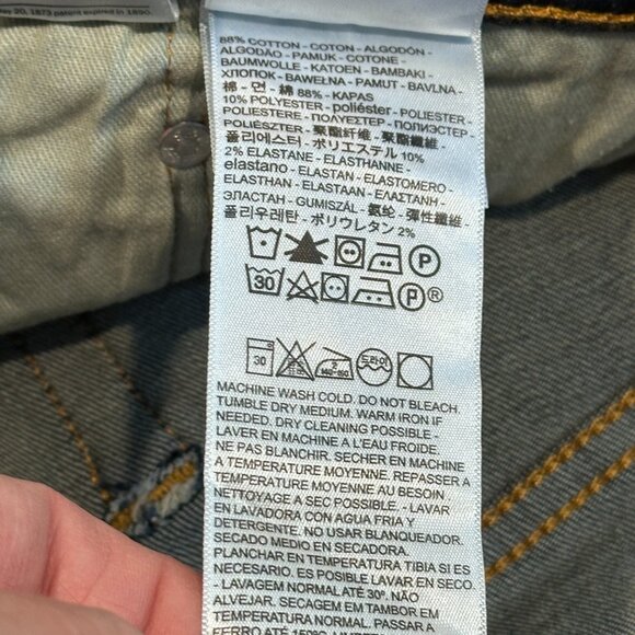 Levi's Jeans 541 Athletic Taper Slim Tailored Rich Wash Size 40 #PC9-18181-0014 - Picture 16 of 16